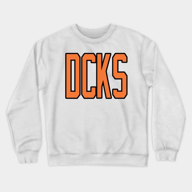 Anaheim LYFE DCKS I'd like to buy a vowel! Crewneck Sweatshirt by OffesniveLine